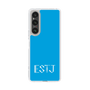 Slim Protection Case［ Original - ESTJ Executive - Alphabet - Blue ］