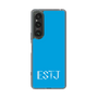 Slim Protection Case［ Original - ESTJ Executive - Alphabet - Blue ］