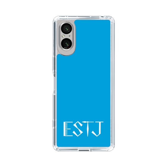 Slim Protection Case［ Original - ESTJ Executive - Alphabet - Blue ］