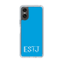 Slim Protection Case［ Original - ESTJ Executive - Alphabet - Blue ］