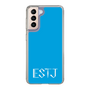 Slim Protection Case［ Original - ESTJ Executive - Alphabet - Blue ］