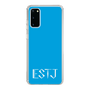 Slim Protection Case［ Original - ESTJ Executive - Alphabet - Blue ］