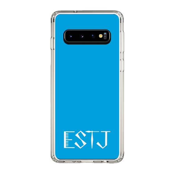 Slim Protection Case［ Original - ESTJ Executive - Alphabet - Blue ］