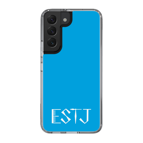 Slim Protection Case［ Original - ESTJ Executive - Alphabet - Blue ］