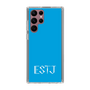 Slim Protection Case［ Original - ESTJ Executive - Alphabet - Blue ］