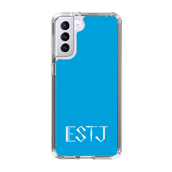 Slim Protection Case［ Original - ESTJ Executive - Alphabet - Blue ］