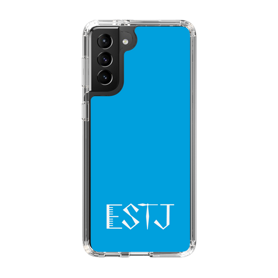 Slim Protection Case［ Original - ESTJ Executive - Alphabet - Blue ］