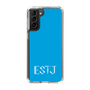 Slim Protection Case［ Original - ESTJ Executive - Alphabet - Blue ］