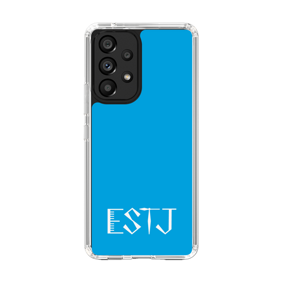 Slim Protection Case［ Original - ESTJ Executive - Alphabet - Blue ］