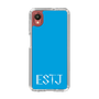 Slim Protection Case［ Original - ESTJ Executive - Alphabet - Blue ］