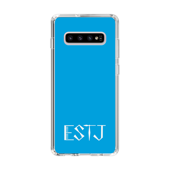 Slim Protection Case［ Original - ESTJ Executive - Alphabet - Blue ］