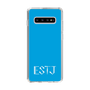Slim Protection Case［ Original - ESTJ Executive - Alphabet - Blue ］