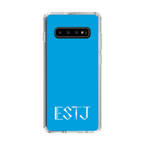 Slim Protection Case［ Original - ESTJ Executive - Alphabet - Blue ］