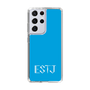 Slim Protection Case［ Original - ESTJ Executive - Alphabet - Blue ］