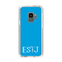 Slim Protection Case［ Original - ESTJ Executive - Alphabet - Blue ］