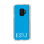 Slim Protection Case［ Original - ESTJ Executive - Alphabet - Blue ］