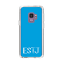 Slim Protection Case［ Original - ESTJ Executive - Alphabet - Blue ］