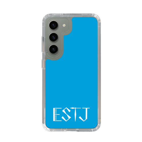 Slim Protection Case［ Original - ESTJ Executive - Alphabet - Blue ］
