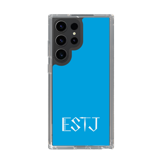 Slim Protection Case［ Original - ESTJ Executive - Alphabet - Blue ］
