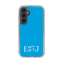 Slim Protection Case［ Original - ESTJ Executive - Alphabet - Blue ］
