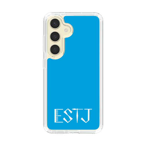 Slim Protection Case［ Original - ESTJ Executive - Alphabet - Blue ］