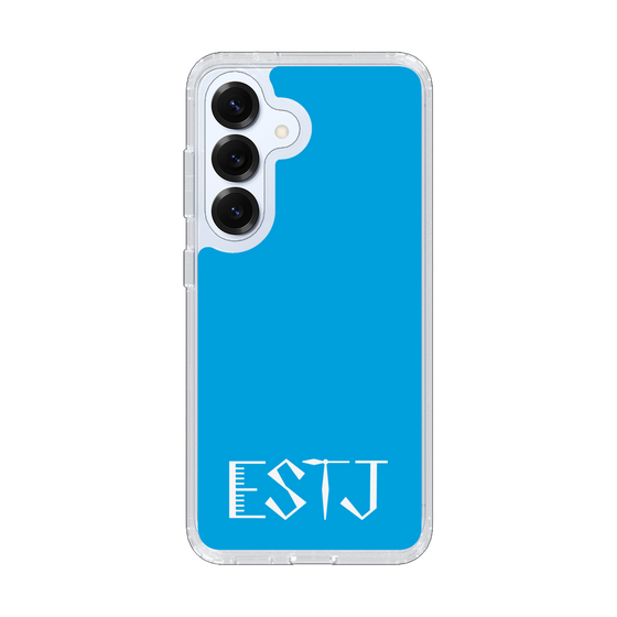 Slim Protection Case［ Original - ESTJ Executive - Alphabet - Blue ］