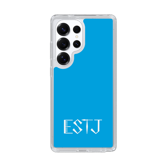 Slim Protection Case［ Original - ESTJ Executive - Alphabet - Blue ］