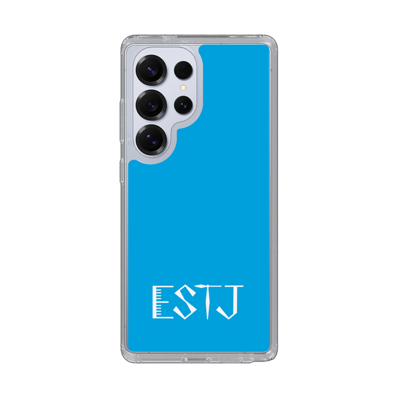 Slim Protection Case［ Original - ESTJ Executive - Alphabet - Blue ］