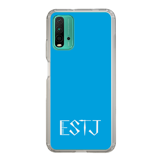 Slim Protection Case［ Original - ESTJ Executive - Alphabet - Blue ］