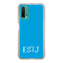 Slim Protection Case［ Original - ESTJ Executive - Alphabet - Blue ］