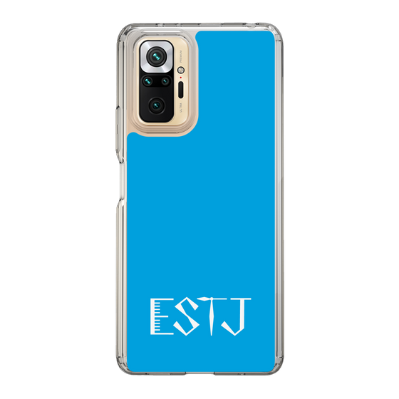Slim Protection Case［ Original - ESTJ Executive - Alphabet - Blue ］