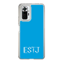 Slim Protection Case［ Original - ESTJ Executive - Alphabet - Blue ］