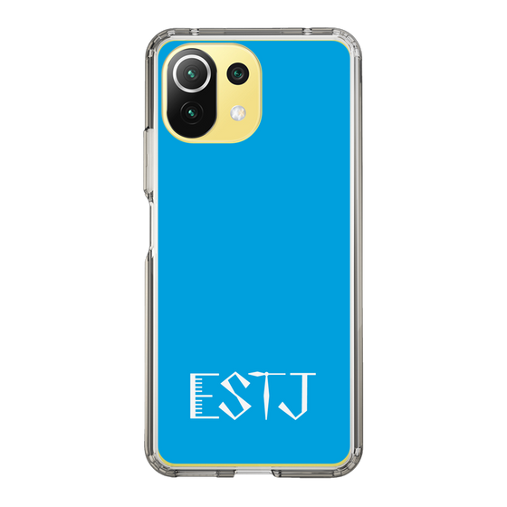Slim Protection Case［ Original - ESTJ Executive - Alphabet - Blue ］