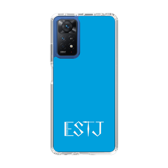 Slim Protection Case［ Original - ESTJ Executive - Alphabet - Blue ］