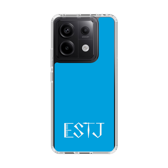 Slim Protection Case［ Original - ESTJ Executive - Alphabet - Blue ］
