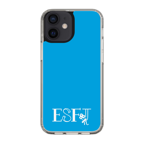 Slim Protection Case［ オリジナル - ESFJ 領事 - アルファベット - Blue ］
