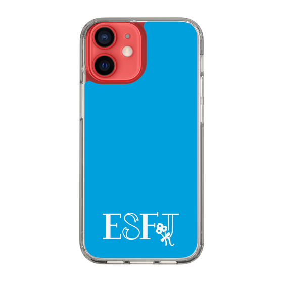 Slim Protection Case［ オリジナル - ESFJ 領事 - アルファベット - Blue ］