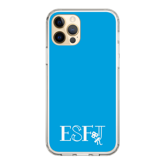 Slim Protection Case［ Original - ESFJ Consul - Alphabet - Blue ］