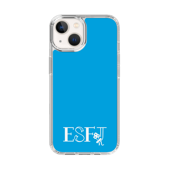 Slim Protection Case［ Original - ESFJ Consul - Alphabet - Blue ］