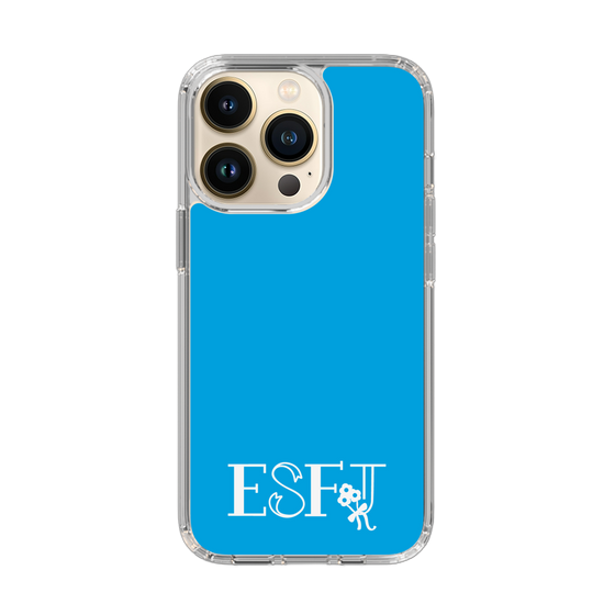 Slim Protection Case［ Original - ESFJ Consul - Alphabet - Blue ］