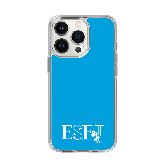 Slim Protection Case［ Original - ESFJ Consul - Alphabet - Blue ］