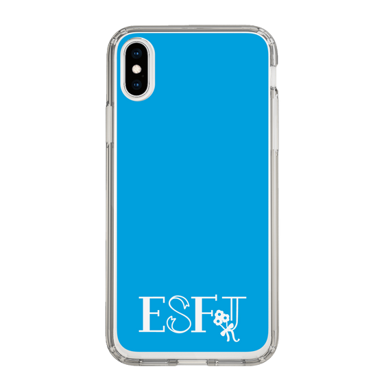 Slim Protection Case［ Original - ESFJ Consul - Alphabet - Blue ］