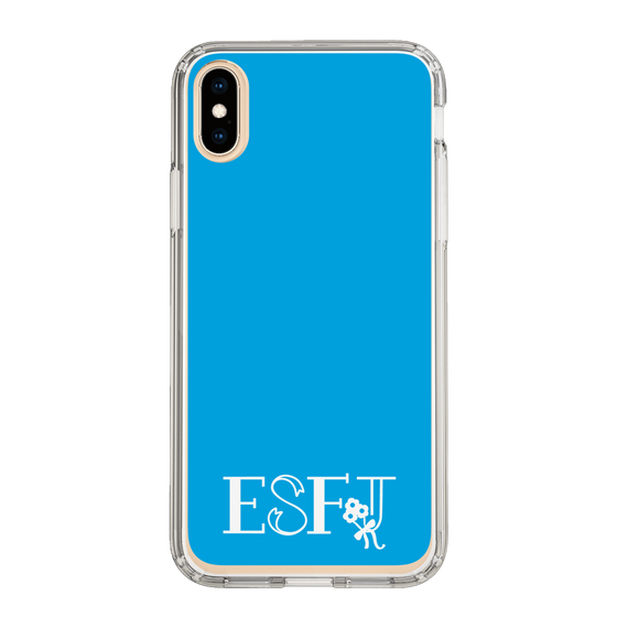 Slim Protection Case［ Original - ESFJ Consul - Alphabet - Blue ］