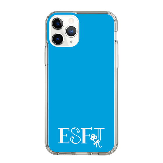 Slim Protection Case［ Original - ESFJ Consul - Alphabet - Blue ］