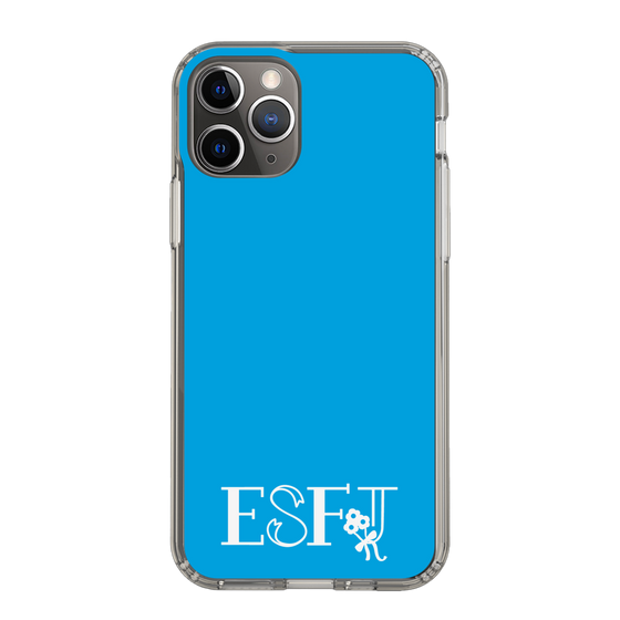 Slim Protection Case［ Original - ESFJ Consul - Alphabet - Blue ］