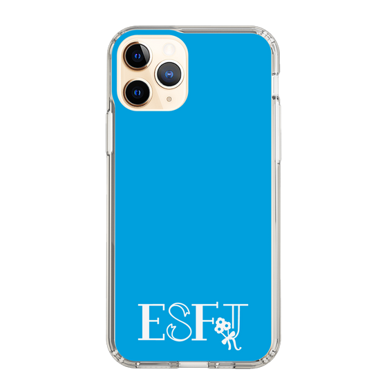 Slim Protection Case［ Original - ESFJ Consul - Alphabet - Blue ］