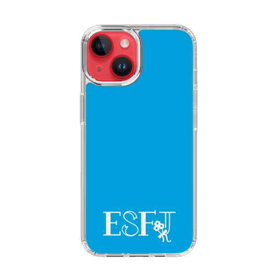 Slim Protection Case［ オリジナル - ESFJ 領事 - アルファベット - Blue ］