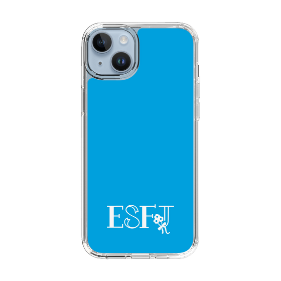 Slim Protection Case［ Original - ESFJ Consul - Alphabet - Blue ］