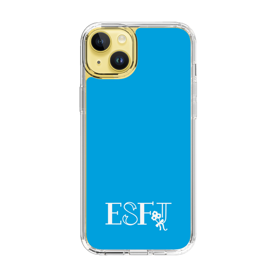 Slim Protection Case［ Original - ESFJ Consul - Alphabet - Blue ］
