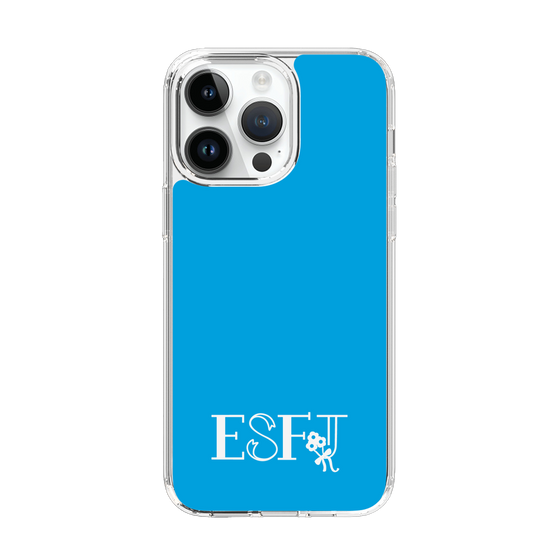 Slim Protection Case［ Original - ESFJ Consul - Alphabet - Blue ］